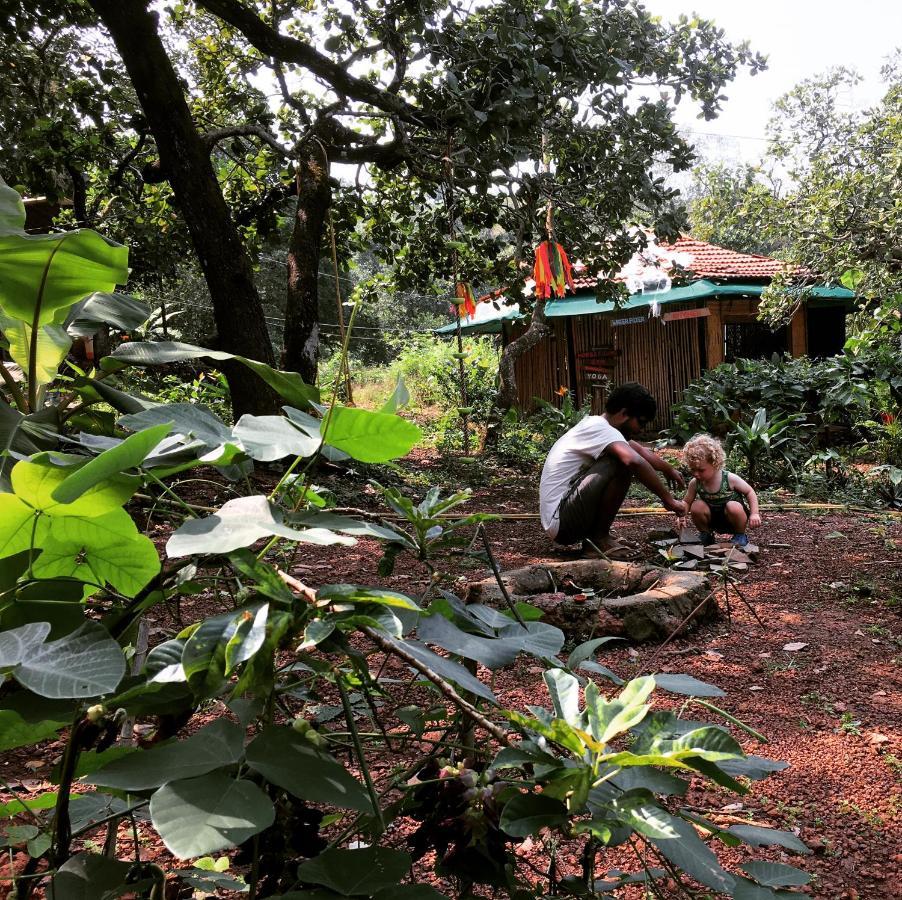 Отель Galaxy Jungle Huts Агонда Экстерьер фото